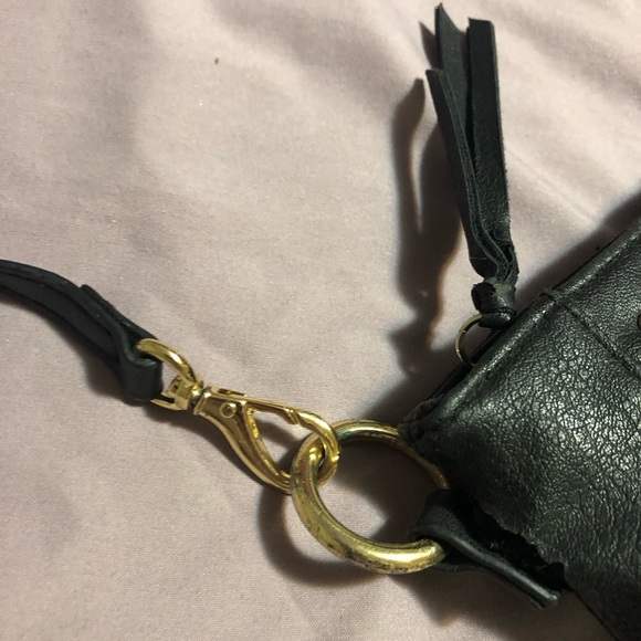 MICHE Black & Gold Tassel Crossbody - Picture 8 of 13